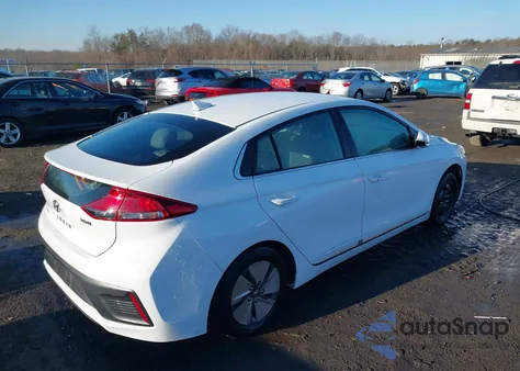 2020 Hyundai Ioniq Hybrid Se from USA, damaged, VIN KMHC75LC1LU215990